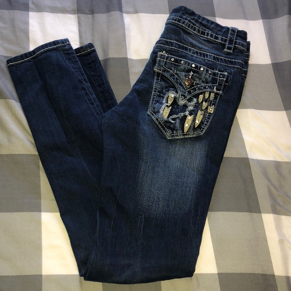 Rebel And Soul Skinny Jeans Size 5